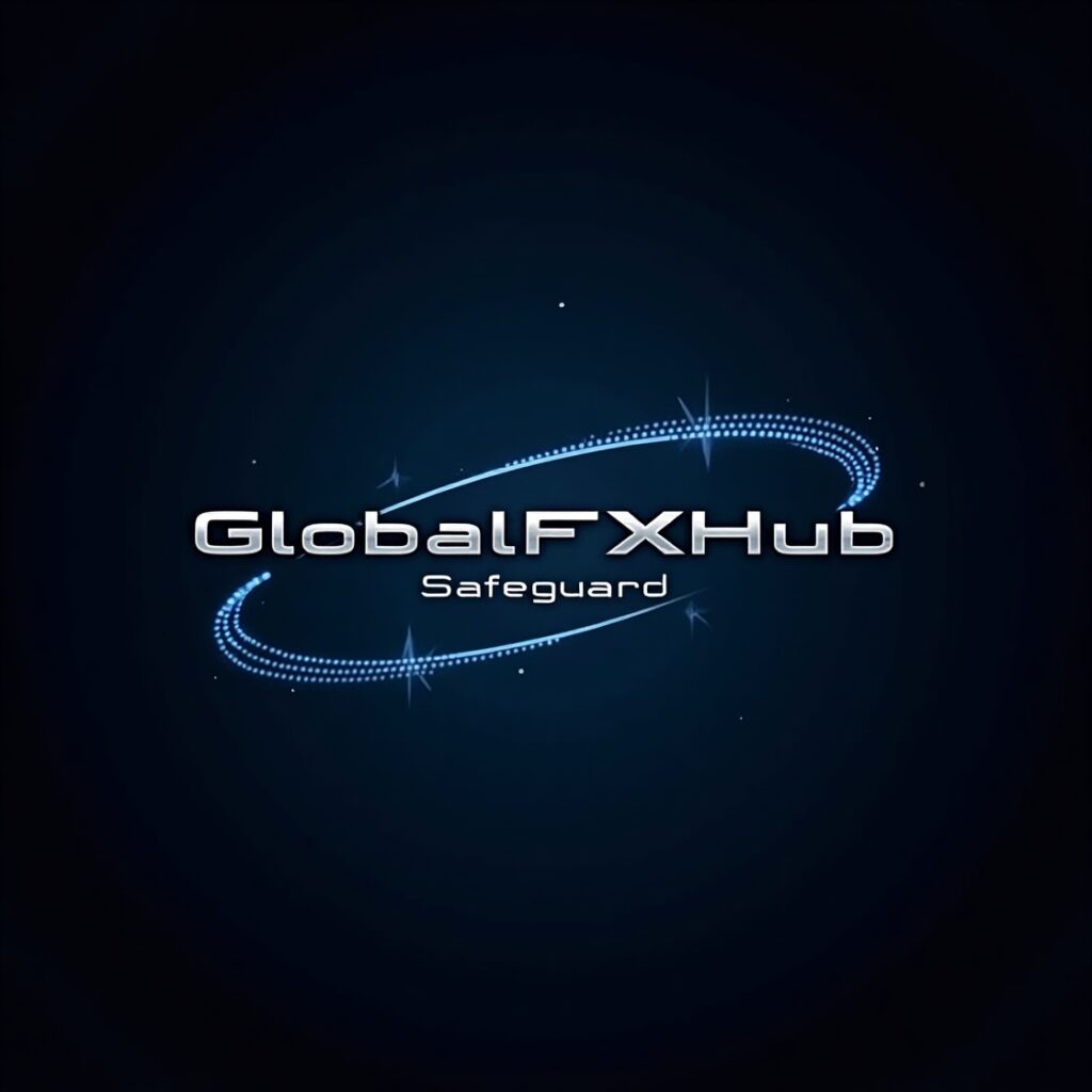 Flux_Dev_A_futuristic_circular_logo_for_GlobalFXHub_a_safeguar_1